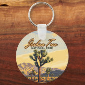 ジョシュアツリー国立公園カリフォルニア砂漠 キーホルダー (裏面)