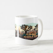 ジョシュアツリー国立公園カリフォルニア砂漠 コーヒーマグカップ (正面右)