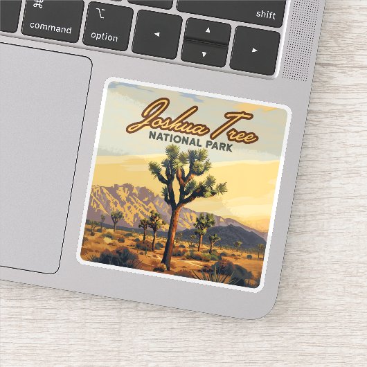 ジョシュアツリー国立公園カリフォルニア砂漠 シール (詳細)