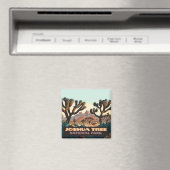 ジョシュアツリー国立公園カリフォルニア砂漠 マグネット (インサイチュ (食洗機))