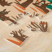 ジョシュアツリー国立公園トルコフラッツサンドデューンズ ジグソーパズル (側面)