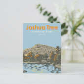 ジョシュアツリー国立公園バーカーダムカリフォルニア ポストカード (スタンド正面)