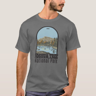 ジョシュアツリー国立公園バーカーダムカリフォルニア Tシャツ