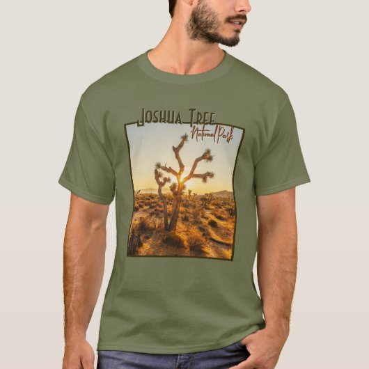 ジョシュアツリー国立公園土産ギフト Tシャツ (正面)