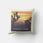 ジョシュアツリー国立公園 |カリフォルニア クッション (裏面)