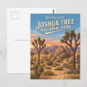 ジョシュアツリー国立公園 カリフォルニア ポストカード (正面/裏面)