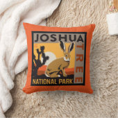 ジョシュアツリー国立公園 |ジャックラビット クッション (ブランケット)