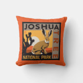 ジョシュアツリー国立公園 |ジャックラビット クッション (正面)