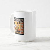 ジョシュアツリー国立公園 |ジャックラビット コーヒーマグカップ (正面左)