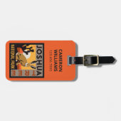 ジョシュアツリー国立公園 |ジャックラビット ラゲッジタグ (正面横)