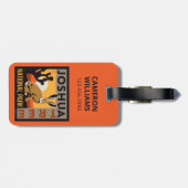 ジョシュアツリー国立公園 |ジャックラビット ラゲッジタグ (裏面横)