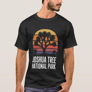 ジョシュアツリー国立公園 ハイキング キャンプ 男女兼用 Tシャツ