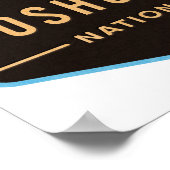 ジョシュアツリー国立公園 ポスター (角)