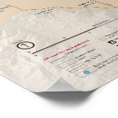 ジョシュアツリー国立公園 ポスター (角)