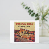 ジョシュアツリー国立公園 ポストカード (スタンド正面)