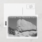 ジョシュアツリー国立公園 ポストカード! ポストカード (正面/裏面)