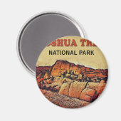 ジョシュアツリー国立公園 マグネット (正面/裏面)