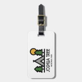 ジョシュアツリー国立公園 ラゲッジタグ (正面縦)