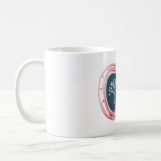 ジョシュアツリー登山カラビナー コーヒーマグカップ (左)