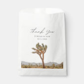 ジョシュアツリー結婚式の引き出物ボホサンキュー フェイバーバッグ (正面)