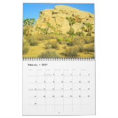 ジョシュアツリー2018バイジュリアハンナ カレンダー (2月 2027)