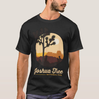 ジョシュアツリー レトロ カリフォルニア ジョシュアツリー国立公園 Tシャツ