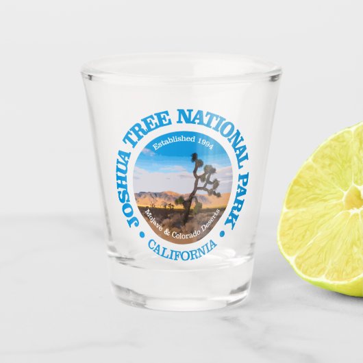 ジョシュアツリーNP2 ショットグラス (正面)