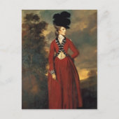 ジョシュアレイノルズレディウォースリー ポストカード (正面)