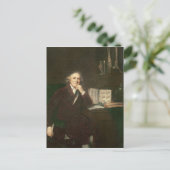 ジョシュア卿に続くジョン・ハンターポートレート ポストカード (スタンド正面)