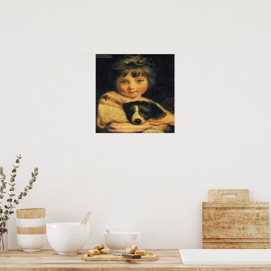 ジョシュア恋しく思レノルズ・ボーレスのポスターとアート引用文 ポスター (キッチン)