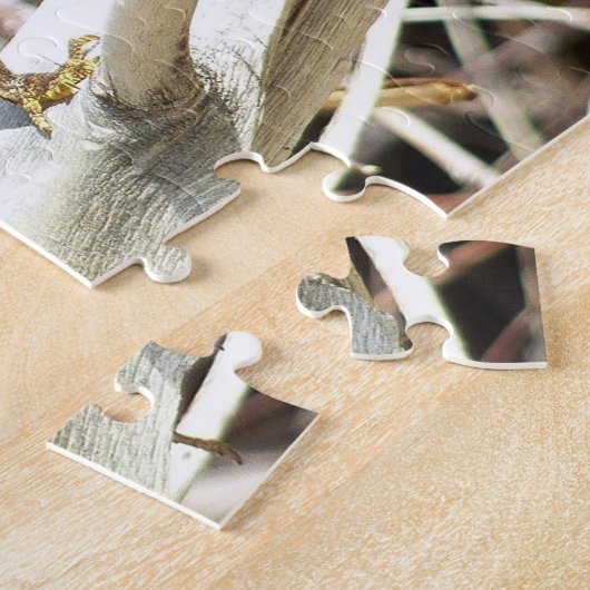 ジョシュア素晴らしツリーでベイスンフェンスリザードホテル ジグソーパズル (側面)