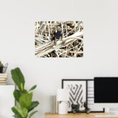 ジョシュア素晴らしツリーでベイスンフェンスリザードホテル ポスター (ホームオフィス)