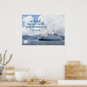 ジョシュア1:9プリント ポスター (キッチン)