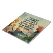 ジョシュア1:9強く勇気ある水の色 タイル (側面)