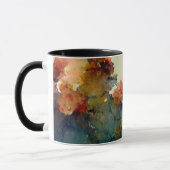 ジョシュア1:9強く勇気ある水の色 マグカップ (左)