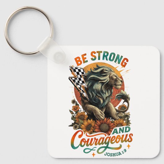 ジョシュア1:9 キーホルダー (正面)