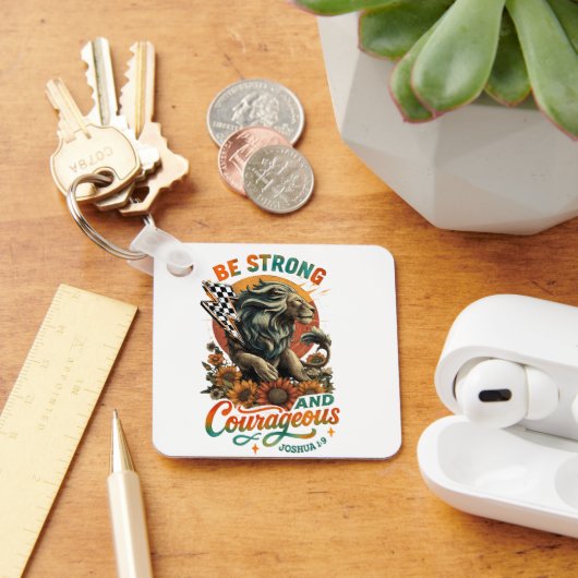 ジョシュア1:9 キーホルダー (デスク)