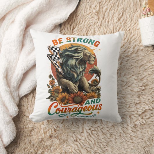 ジョシュア1:9 クッション (ブランケット)