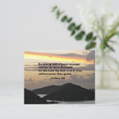 ジョシュア1:9 ポストカード (スタンド正面)