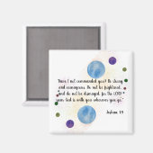 ジョシュア1:9 マグネット (正面/裏面)