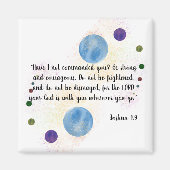 ジョシュア1:9 マグネット (正面)