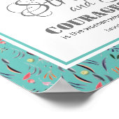 ジョシュア1:9 | STRONGと勇敢感動的 ポスター (角)