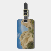 ジョシュア・ツリー国立公園のジャンボロック ラゲッジタグ (正面縦)