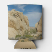 ジョシュア・ツリー国立公園のジャンボロック 缶クーラー (裏面)