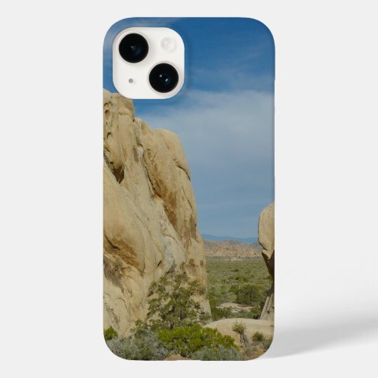 ジョシュア・ツリー国立公園のジャンボ・ロックス Case-Mate iPhoneケース (裏面)