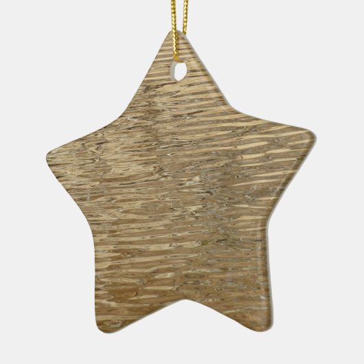 ジョシュア・ツリー国立公園のバーカーダムの水 セラミックオーナメント (左)