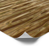 ジョシュア・ツリー国立公園のバーカーダムの水 ポスター (角)