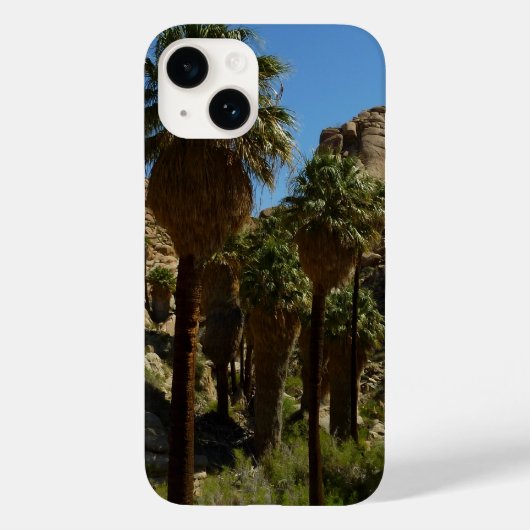 ジョシュア・ツリー国立公園のロストパームオアシス I Case-Mate iPhoneケース (裏面)