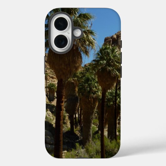 ジョシュア・ツリー国立公園のロスト・パームス・オアシス I Case-Mate iPhoneケース (裏面)