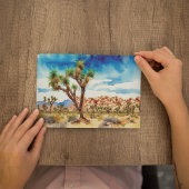 ジョシュア・ツリー国立公園カリフォルニア葉書 招待状